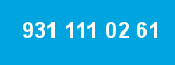 931 111 02 61